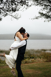 Luxury wedding photography capturing candid joy and real connection.

