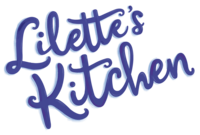 Lilette's Kitchen written in cursive text
