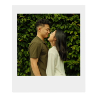 Another photo of Cindy and her husband at the Villa Terrace.