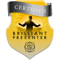 Simon T Bailey Brilliant Presenter Certification Badge