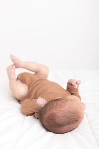 Photo of newborn in Utah studio