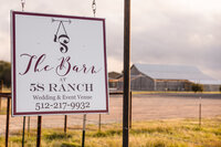 The Barn at 5S Ranch wedding venue in Thrall, Texas.