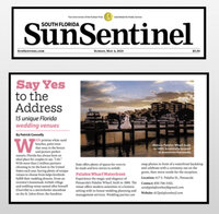 Sun Sentinel of South Florida wrote a story about Palafox Wharf Waterfront Wedding Venue.  An elegant and beautiful simply gorgeous aesthetic appeal.  Thi is a top venue for small intimate weddings which is ideal for couples seeking a boutique experience.