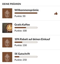Bäckerei Reichartseder - Smartphone App Prämien