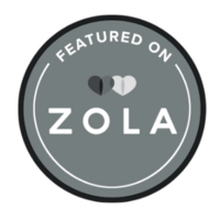 featured on zola badge