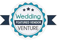 Wedding Venture badge as featured Vendor