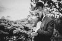 Groom preparation - Baltimore wedding photography