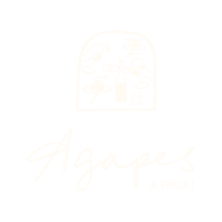 Agapes restaurant Logo principal couleur