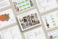 Brand Photo Shoot Planner workbook papers