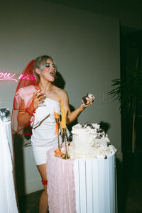 Disco Anti Bride Wedding - Wild Rose Creative Co-63