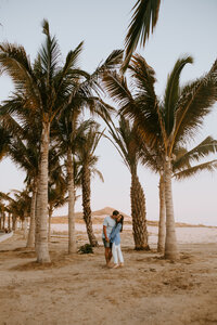 Couples Session at the Beach - Destination Wedding in Cabo Mexico