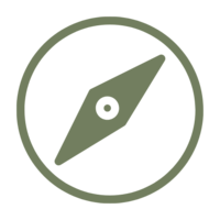 Compass icon representing project guidance