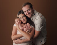 Family photography session with newborn baby Medford Oregon
