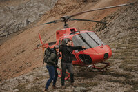 Banff Heli Elopement Packages by Rocky Mountain Elopements 