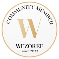 Wezoree badge for wedding photographers