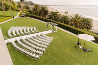 Ceremony Location at Darlington House San Diego Wedding Venue