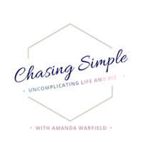 The chasing simple logo as featured on