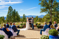 Ladies get ready during Wedding day, Broadmoor wedding photography