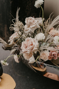 Vintage wedding floral