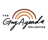 The Gay agenda collective badge