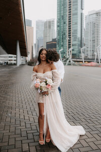 Downtown elopement in Vancouver