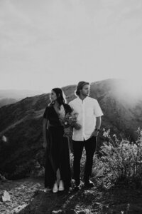 colorado elopement session in colorado in the mountains