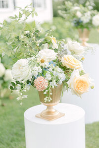 luxury wedding decor at the royal quebec golf