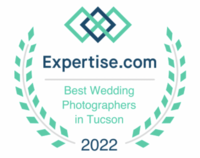 Winner of Best Wedding Photographer in Tucson by Expertise.com