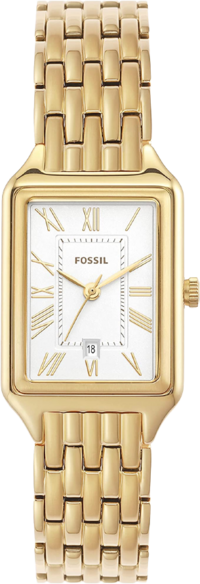 A gold watch.