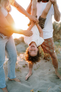Candid moment from a Perth family shoot

