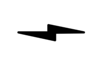 Inkvictus Studios Lightening Bolt Logo