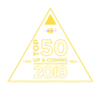 Top 50 up and coming senior photographers badge