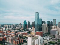 Best Concrete Companies in Dallas, TX showcasing the city's vibrant landscape with top-tier concrete services.