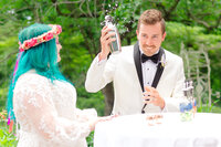 Unique and romantic summer wedding at Gramercy Mansion in Baltimore Maryland