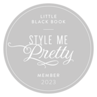 Style Me Pretty Magazine Publication icon for Lisa Riley Photography.