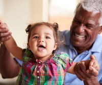 Grandfather enjoys a better quality of life with his grandchildren now that he's taken cognitive stimulation classes