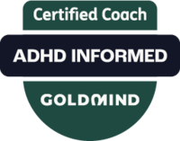 Goldmind ADHD Informed Coach qualification badge