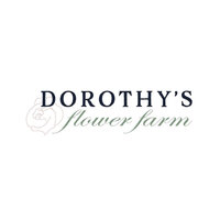 rose dorothy's flower farm logo design