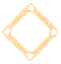 Chelsey Heslop web element gold diamond frame