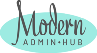 Logo for Modern Admin Hub