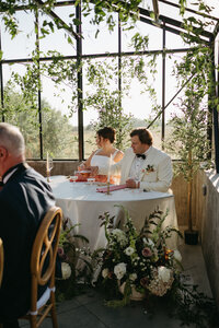 Intimate wedding at the Station in Pilot Butte, SK