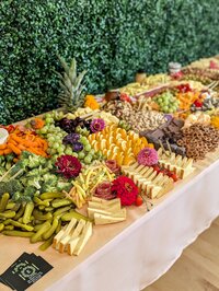 Charcuterie Grazing Bar by Elle's on Elm Catering in West Baden Springs, Indiana