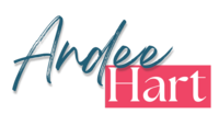 Logo reading Andee Hart Sales and Marketing Coach