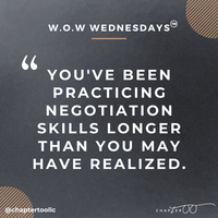 Graphic of week 40 of Chapter tOO's W.O.W Wednesdays  series from LinkedIn