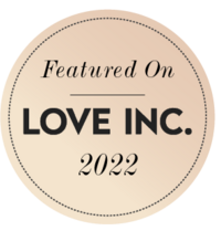 2022 Love Inc. Featured Badge - Peach