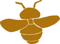 Bee Icon for Home Birth Honey