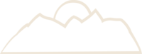 Illustration of mountain icon