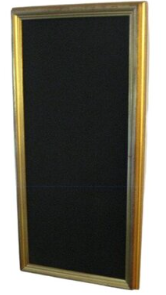 chalkboard - large gold frame