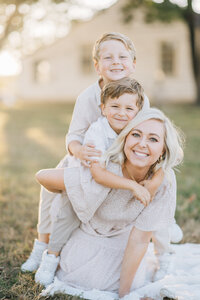 Family Photo Session Harlinsdale Farm Franklin TN