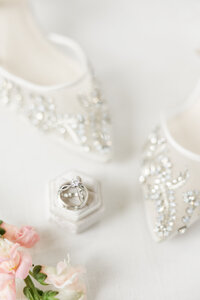 Frances Ivory Bella Belle Shoes Bridal Details